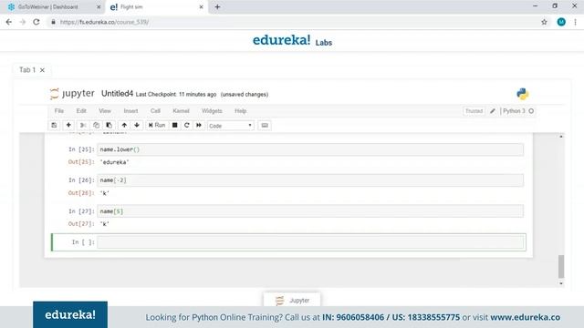 Variables & Data Types In Python | Python Tutorial For Beginners | Python | Edureka Rewind смотреть онлайн