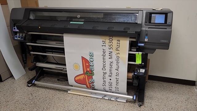 HP Latex 360 Wide Format Media Printer. смотреть онлайн