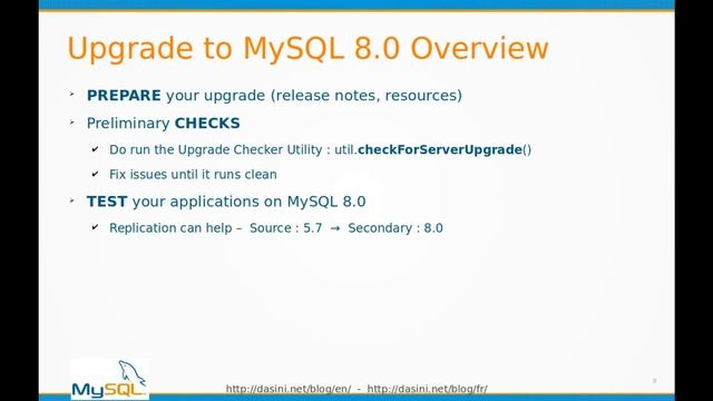 Planifier sa migration MySQL (FR) смотреть онлайн