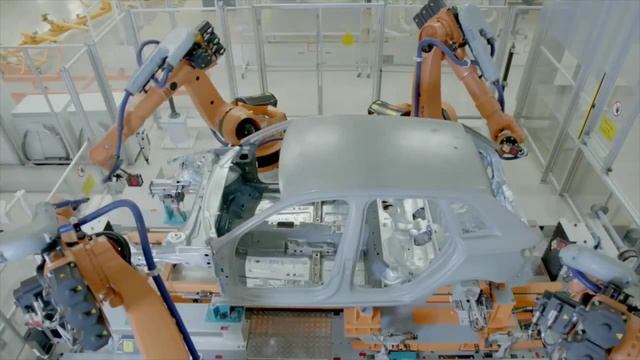 #16 Audi сборка автомобиля на производстве. смотреть онлайн