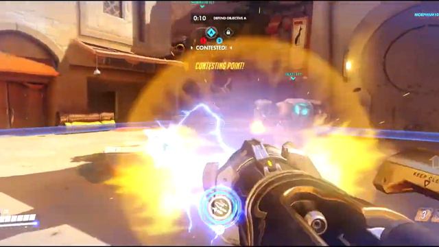 Overwatch - Pharah, practice, AI (easy) смотреть онлайн