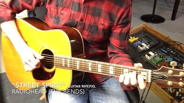 "StreetSpirit" Guitar Rhy. fig. Radiohead (The Bends) смотреть онлайн