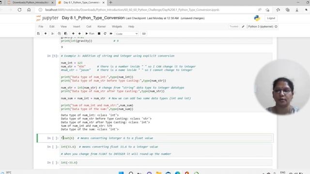 Day 8 - Python Type Conversion and Type Casting смотреть онлайн