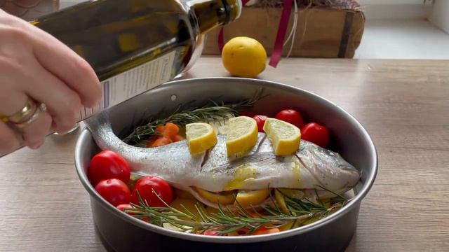 Рецепт запеченой рыбы