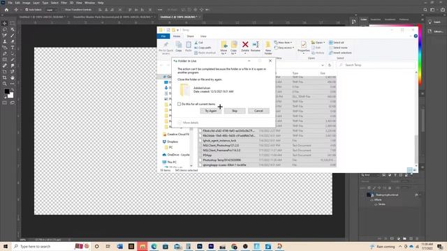 How to Fix Scratch Disk Full Error in Adobe Photoshop смотреть онлайн