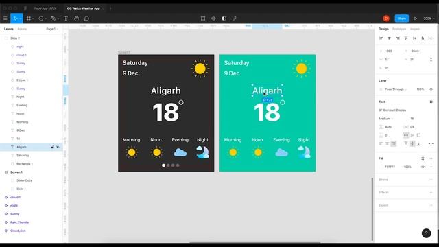 Apple Watch App Design & Interaction | Figma | हिंदी और उर्दू में फिग्मा सीखें смотреть онлайн