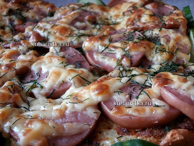 Быстрая пицца без теста смотреть онлайн