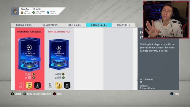 CHAMPIONS LEAGUE SBC! (ZIDANE ZONE) смотреть онлайн