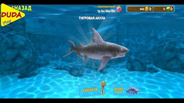 Первый взгляд Голодная Акула ►Tungry Shark (HUNGRY SHARK EVOLUTION) смотреть онлайн