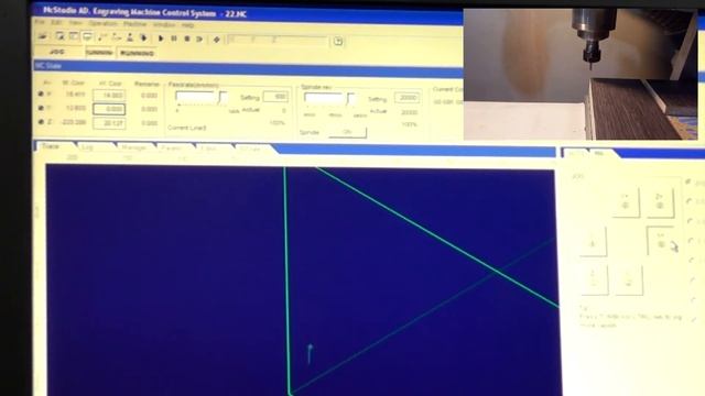 G54,  G55,  G56 в NC Studio