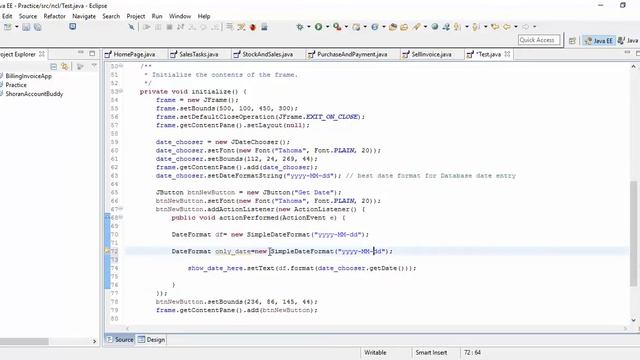JDateChooser - Get Date Separately - Intact Abode смотреть онлайн