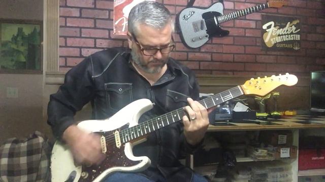 Relic Strat Style Electric Guitar with Alnico 5 Pickups by Nate's Relic Guitars смотреть онлайн