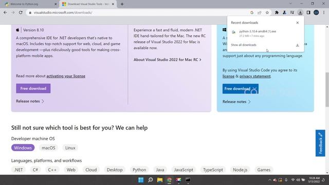 Python Environment Setup | Python Tutorial For Beginners | Coder033 смотреть онлайн
