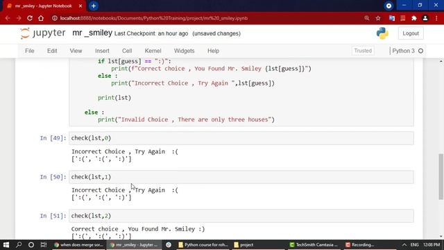 #59 - Mr Smiley Founder Part 2 | About Python | Python | Learn Programming Language | Free Classes смотреть онлайн