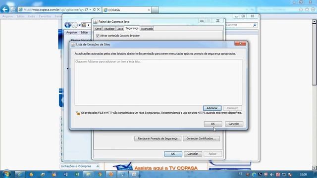 Alterar nível de segurança Java 1.8 смотреть онлайн