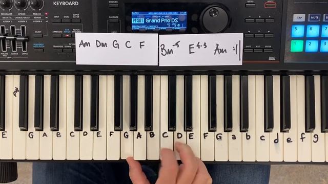 How to play Passacaglia, part 2 - chords смотреть онлайн