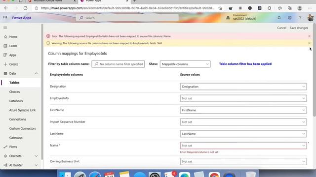 Import excel data into Dataverse and map columns смотреть онлайн