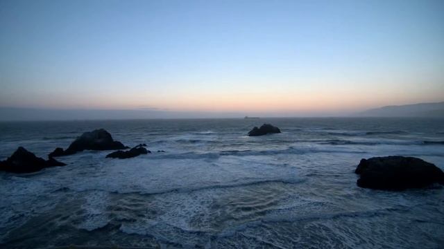 Морской пейзаж. Земля Королевы Мод. смотреть онлайн