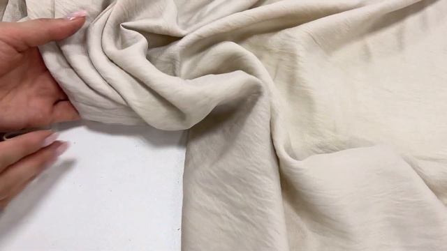 ВИСКОЗА КРЭШ. Потрясающая ткань для платья. смотреть онлайн