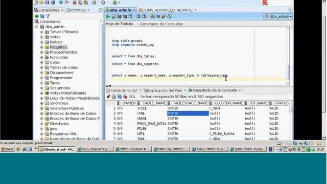 Clase abierta de DBA Oracle смотреть онлайн