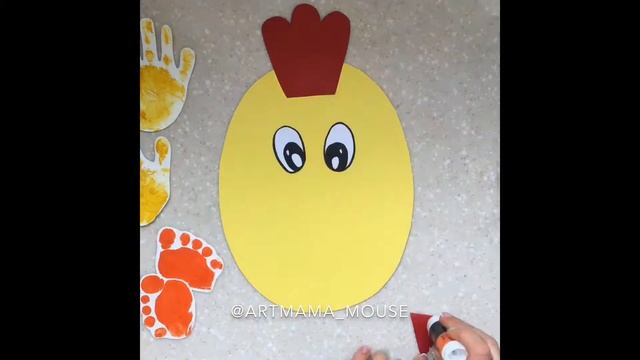 Поделка Цыплёнок смотреть онлайн