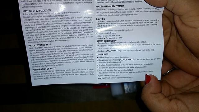 Color Mate Hair Color Cream || Detail Review And Demo