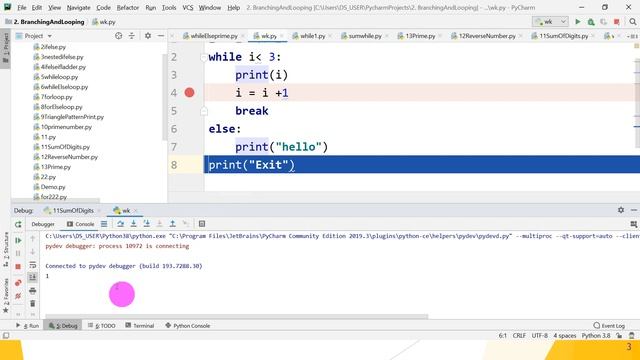 Lecture 10: while else loop in Python смотреть онлайн