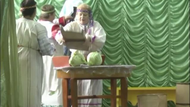 Клуб традиционной русской культуры «Горница» Номинация "Семейно-бытовые обряды" - Капустник смотреть онлайн