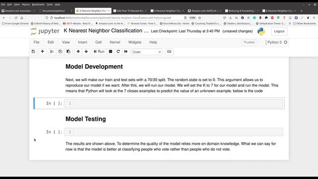 K-Nearest Neighbor Classification with Python смотреть онлайн
