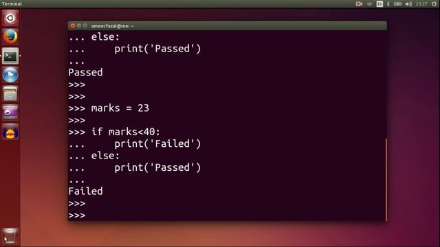 The if Statement (if elif else) : Python Tutorial #7 смотреть онлайн
