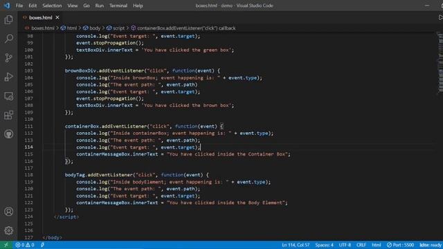 Event Bubbling explained, click event & Event Listener in JavaScript | HTML CSS JS tutorial | #HC00 смотреть онлайн