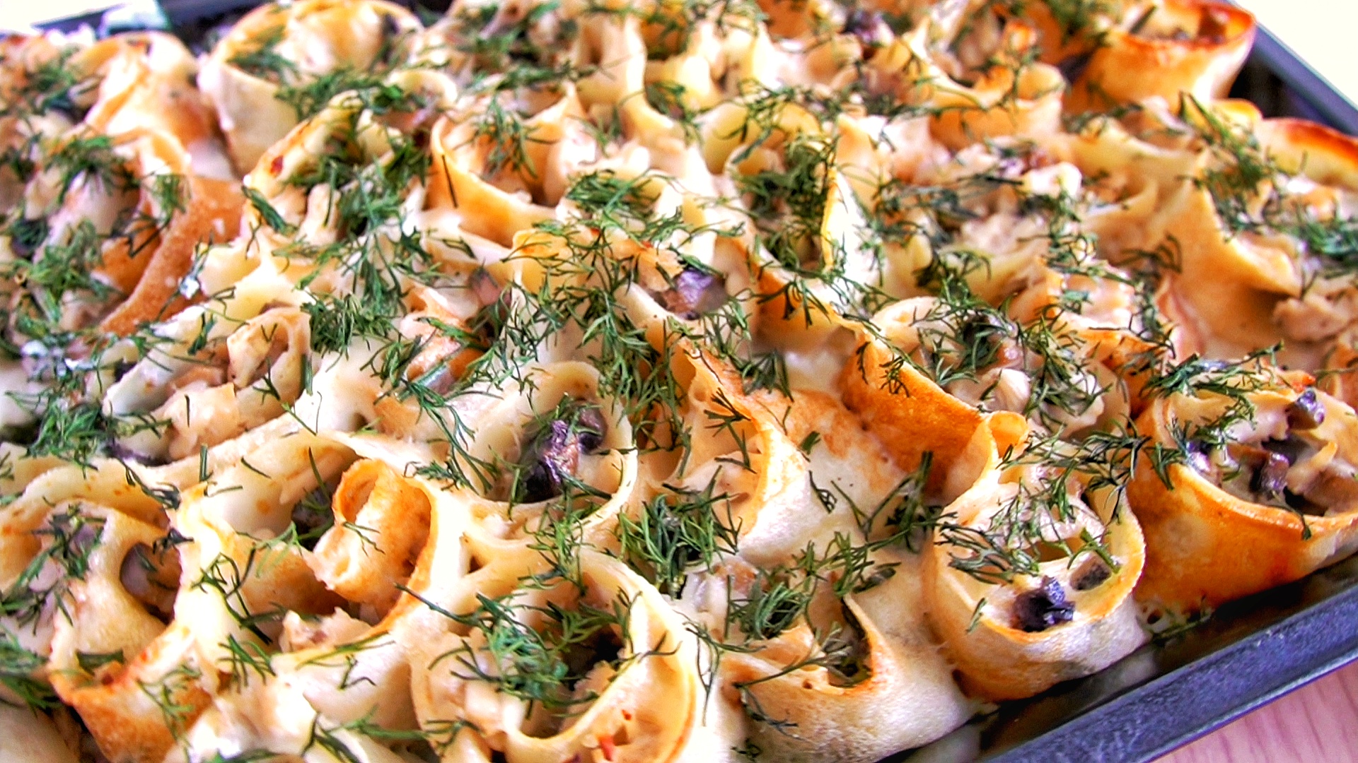 Блинный пирог - запеканка из блинов! Блины по-новому.