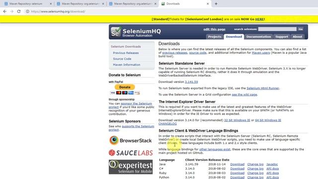 SETUP & RUN any SELENIUM WEBDRIVER using MAVEN Dependencies in ECLIPSE without adding external jars смотреть онлайн