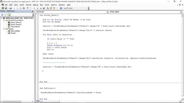 PART 126 - ON ERROR RESUME NEXT IN VBA MACRO (TAMIL) | Kallanai YT смотреть онлайн
