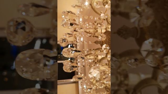 Чистка люстры с висюльками. Стеклярус. смотреть онлайн