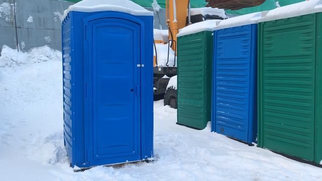 Варм - Теплая туалетная кабина - отапливаемый зимний биотуалет смотреть онлайн