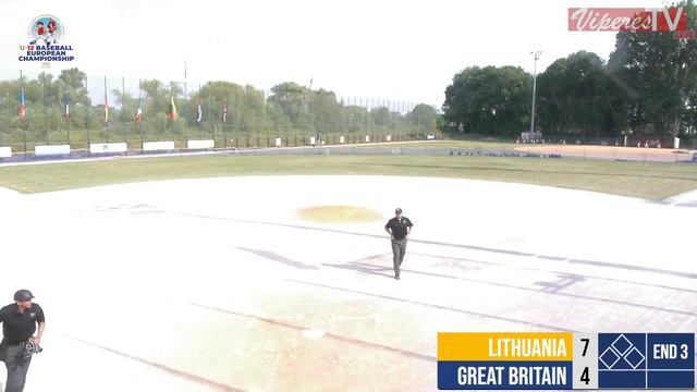 17 U-12 Baseball European Championship 7th spot game: Lithuania VS Great Britain смотреть онлайн