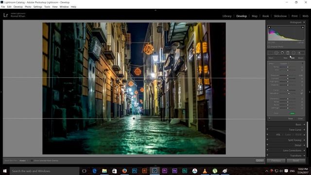 Adobe Photoshop Lightroom CC Tutorial I HollyWood Style Photo Effects смотреть онлайн