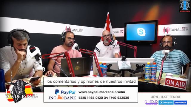 DIRECTO CANAL 5TV: NOBLEZA NEGRA Con Jorge Guerra