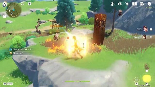 Level 1 Yanfei vs World Level 8 (Genshin Impact) смотреть онлайн