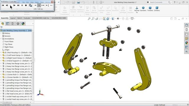 Solidworks tutorial | Exploded view in Solidworks смотреть онлайн