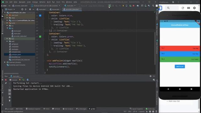Flutter Coding Best Practices - How To Access A Private List (UnmodifiableListView Class) смотреть онлайн