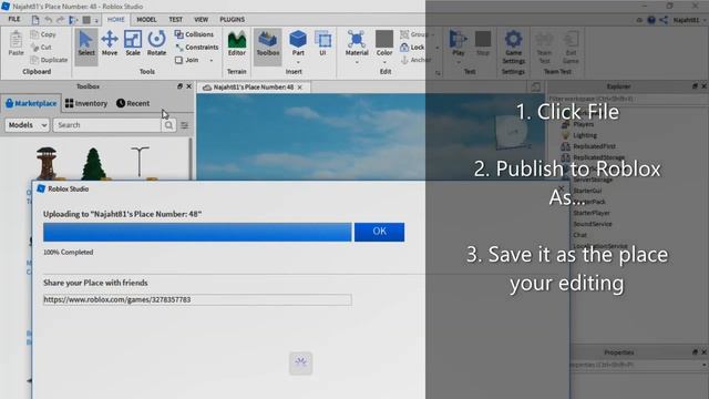 How To Fix Game Not Publishing/Saving Edits Roblox Studio смотреть онлайн
