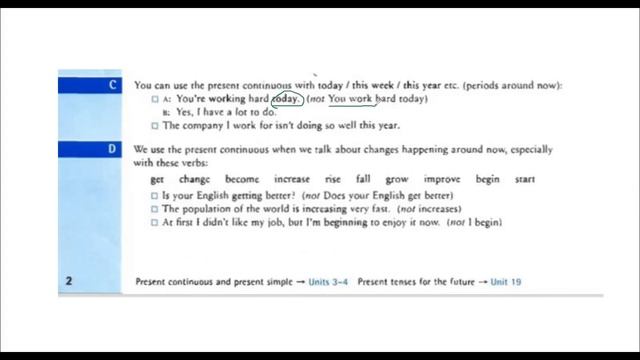 Class 34 English for beginners английский для начинающих, Revision Present continues смотреть онлайн