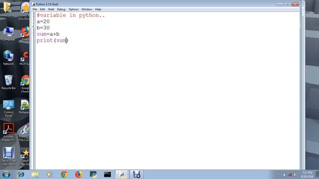 Create a Variable in Python смотреть онлайн
