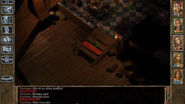 Baldur's Gate 2 - gameplay part 94 - Shadows of Amn - CZ смотреть онлайн