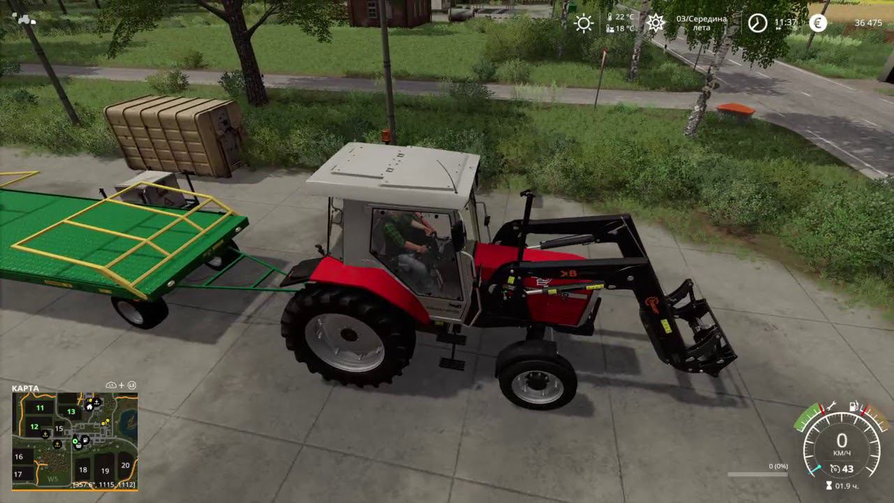 (PS4 Pro) FS19 Oberkrebach #27 Project Bio смотреть онлайн
