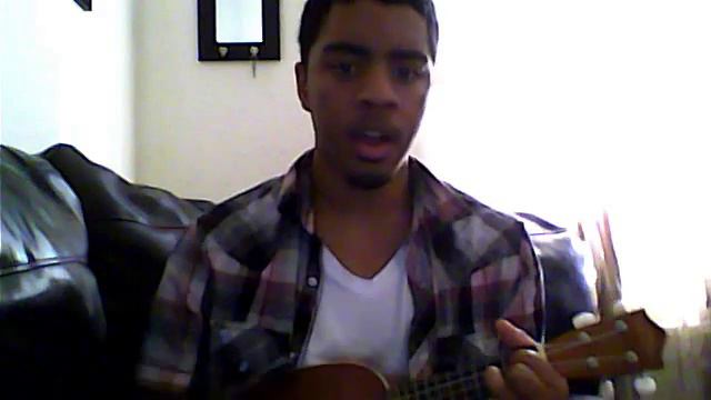 Rhianna's Part- Love The Way You Lie ukulele Cover w/ Chords смотреть онлайн