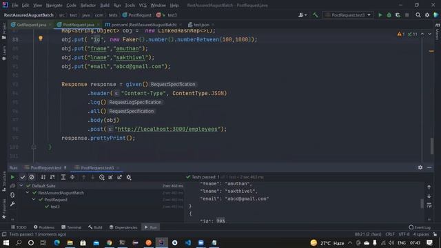 Part 12 | Different ways of constructing POST request | Important Topic | Rest Assured | смотреть онлайн