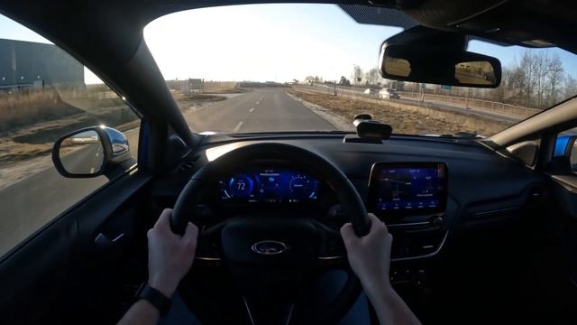 2022 Ford Puma 1.0 EcoBoost MHEV Power Shift POV Test Drive | 4K смотреть онлайн